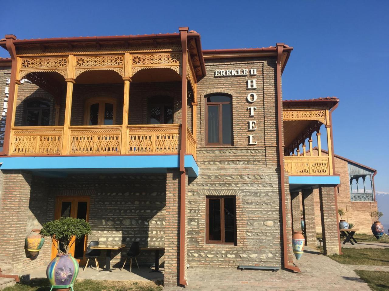 Erekle II Hotel Telavi Eksteriør billede